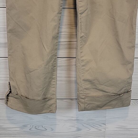 Calvin Klein khaki capris - tan Women's Size 4 - Picture 3 of 13